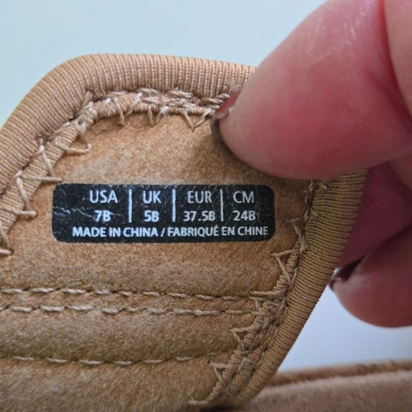 Spenco Karla Adjustable Wedge Sandal Cork Size 7B - Picture 9 of 9